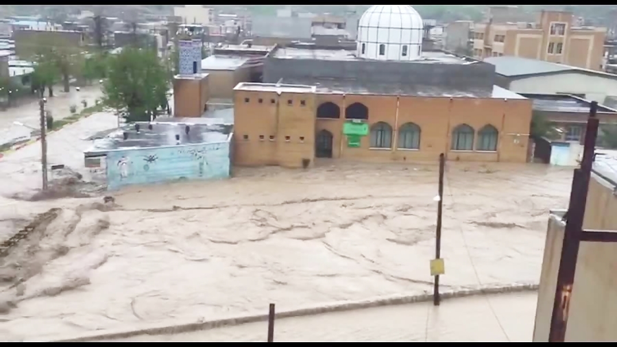 سیل وحشتناک خرم آباد