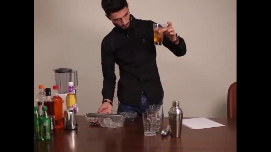 اموزش نوشیدنی سرد باریستا علی...