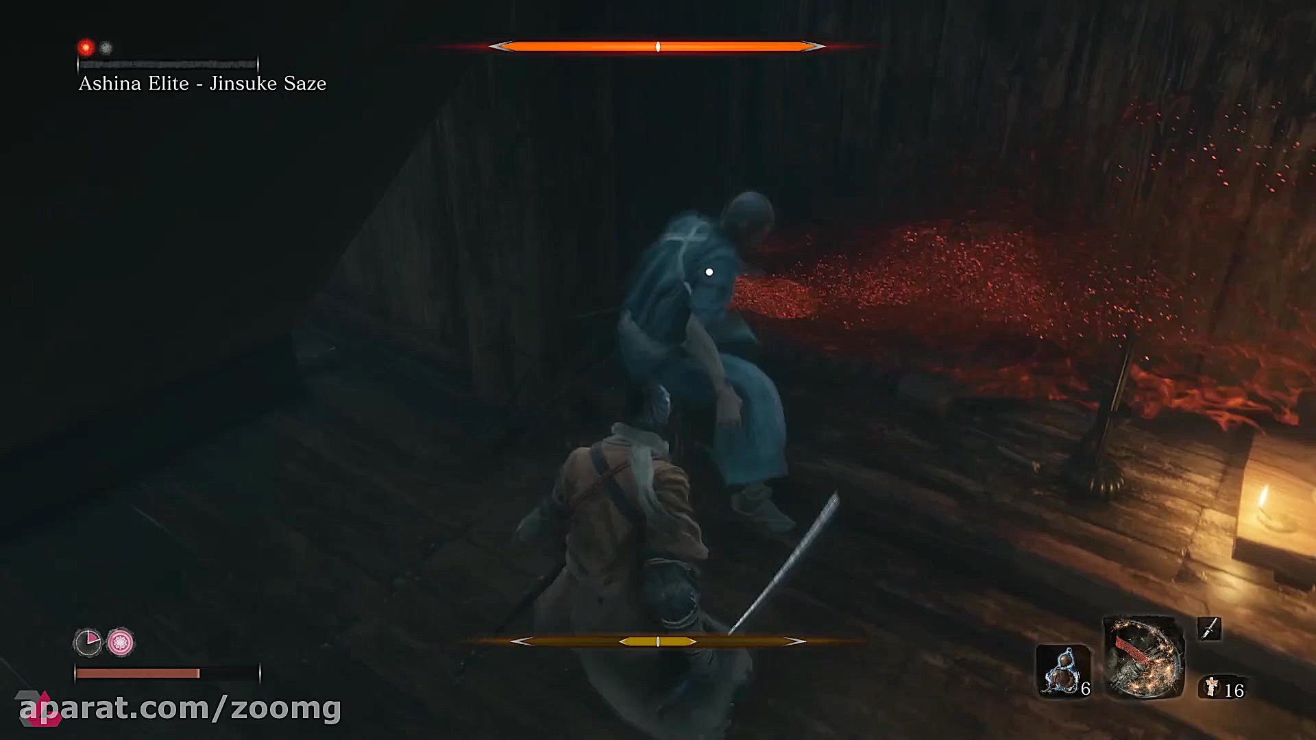 باس فایت جینسوکه بازی Sekiro:...