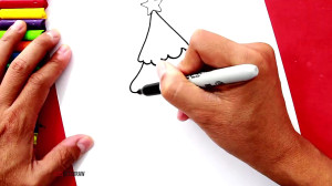 Learn to draw a Christmas Tree...