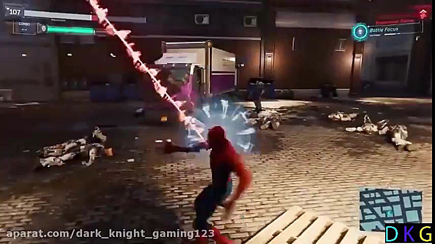 گیم پلی بازی مرد عنکبوتی