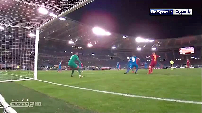 خلاصه بازی آاس رم 2 2 فیورنتین...