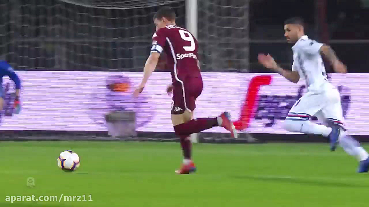 خلاصه بازی تورینو 2  1 سمپدوری...