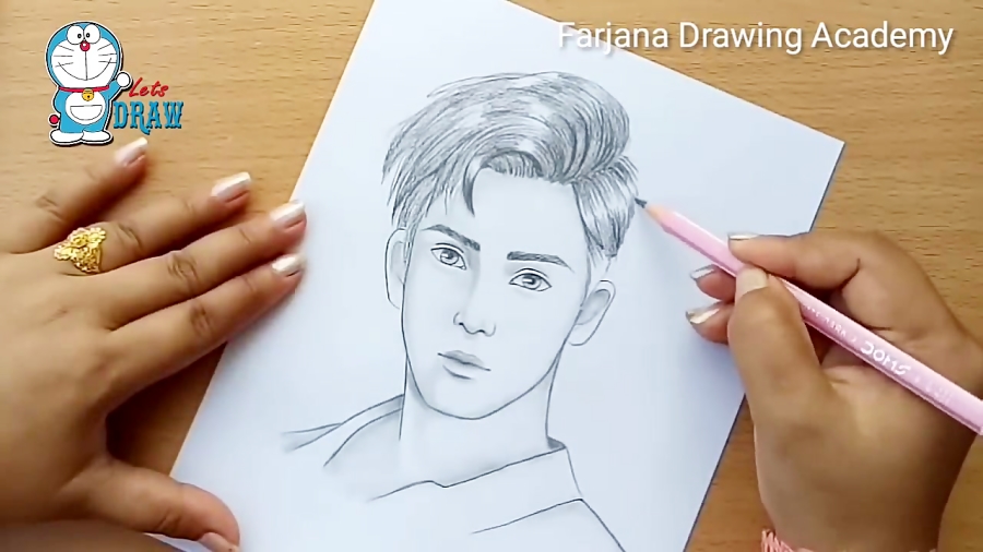 How to draw a sad girl for beginners || Face drawing|| Pencil sketch ||  üzgün bir kız nasıl çizilir - YouTube
