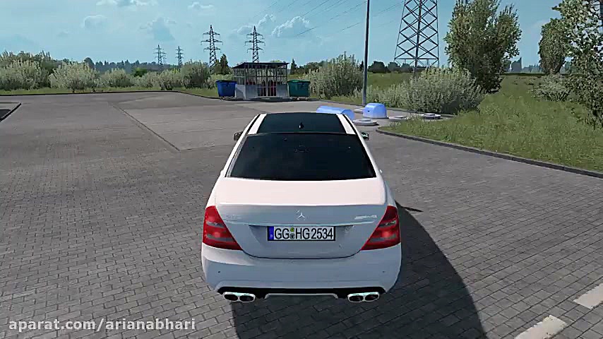 گیم پلی یورو تراک 2  مرسدس بنز...