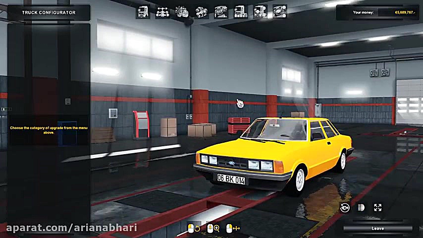 گیم پلی یورو تراک 2  فورد تانو...