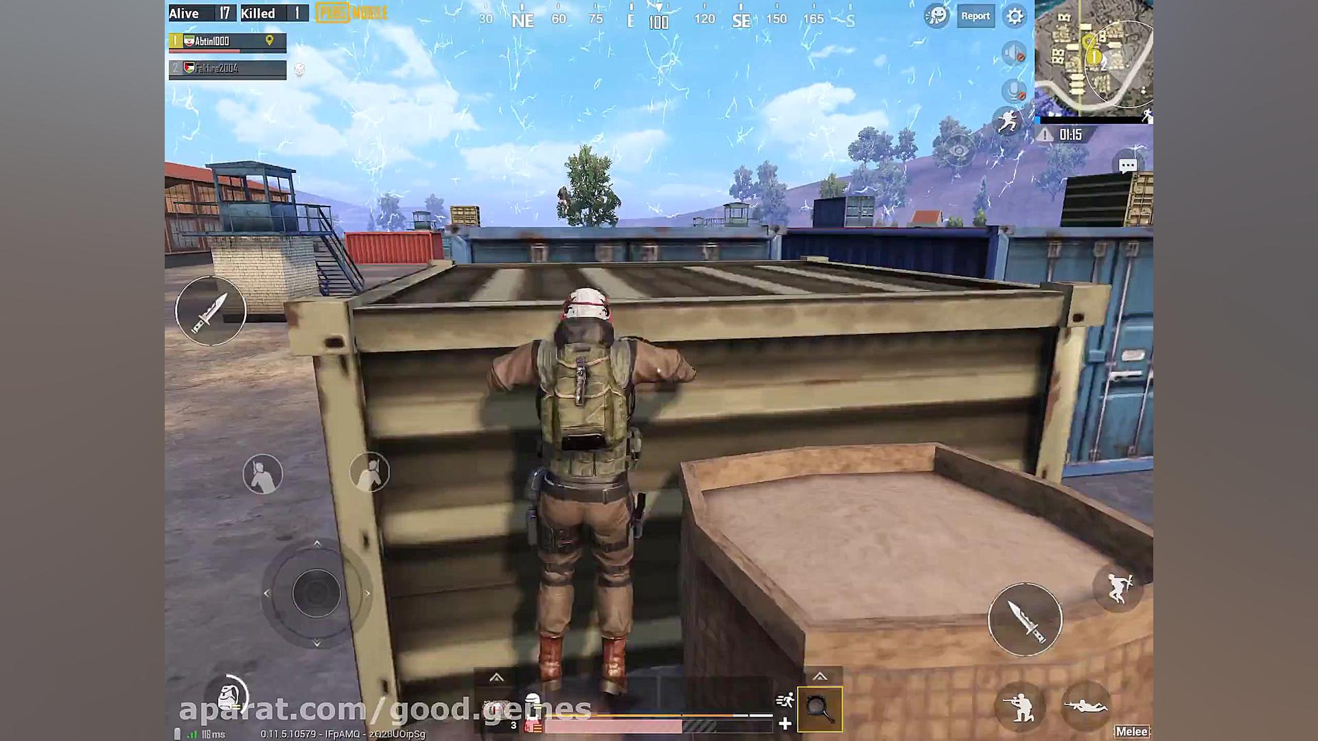 گيم پلي پابجي از G.G