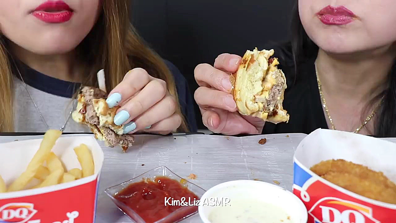 چالش غذا خوری اسمر:خوردن فست ف...