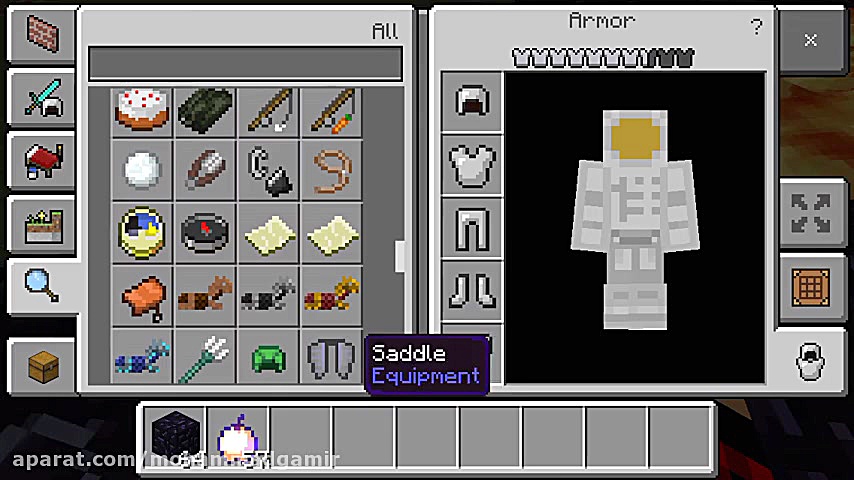 مپ ماینکرافت سفر به ماه با موش...