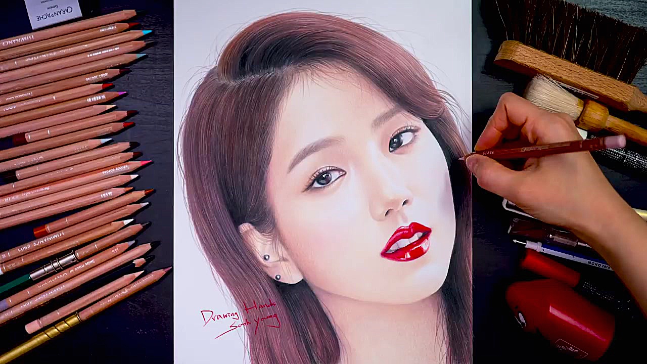 Speed Drawing BLACKPINK Jisoo...