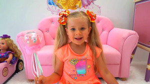 Diana and Roma Playing with To...