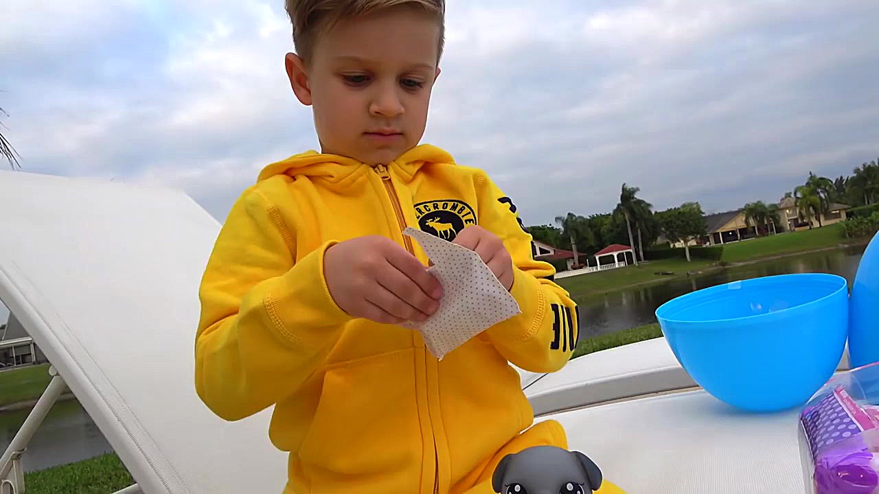 دیانا و شگفتانه تخم مرغ های غو...