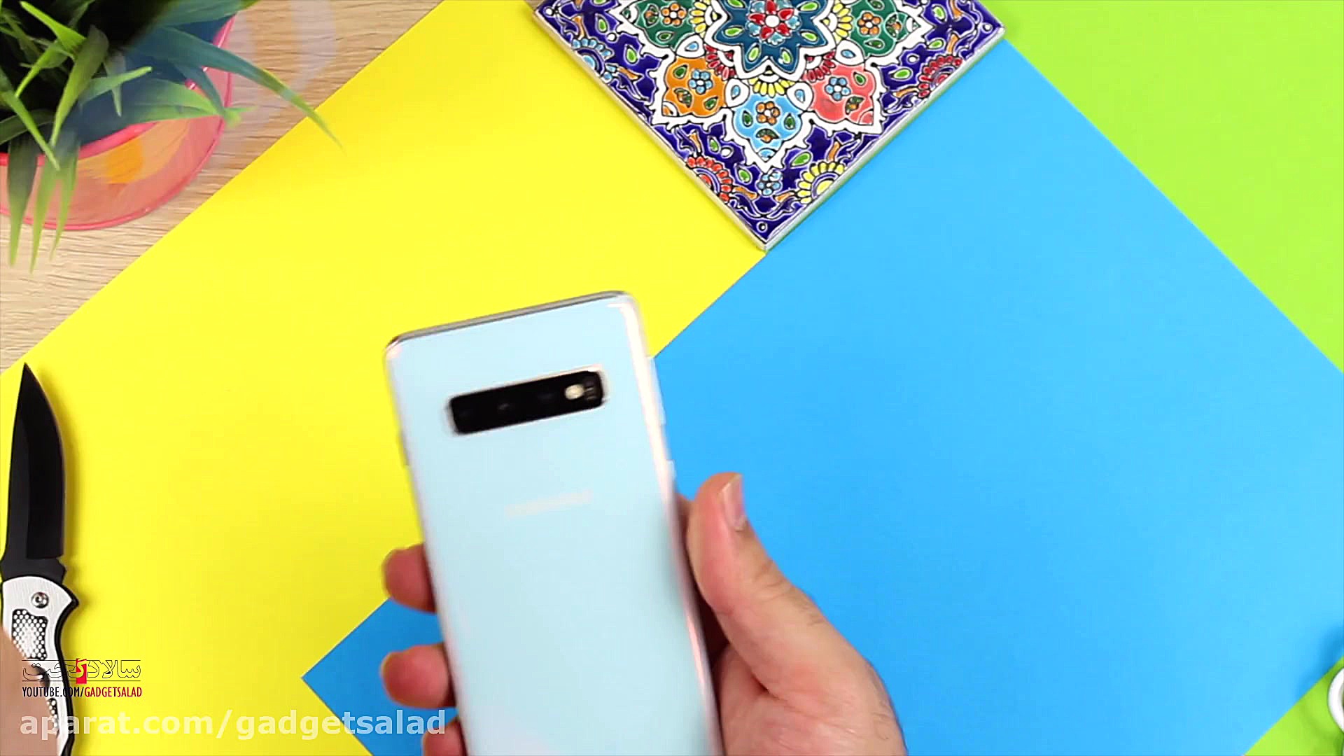 سامسونگ گلکسی S10 : جعبه گشایی...