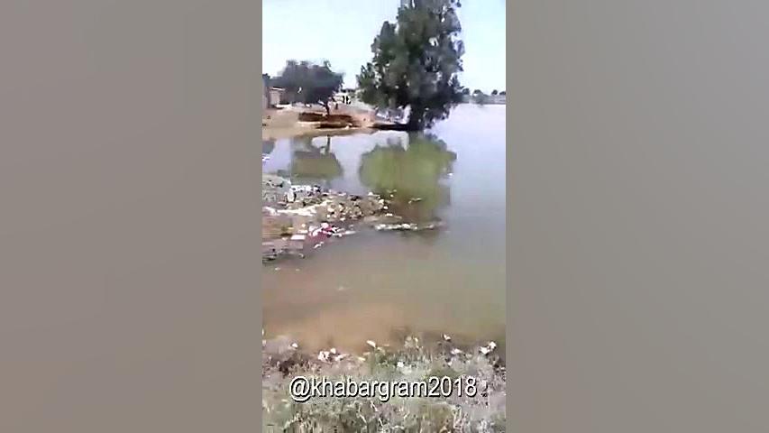 خوزستان طغیان سیل اهالی روستای...