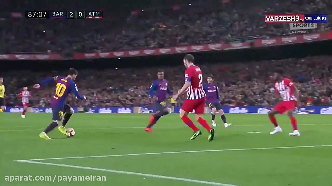 گل&zwnj;های بازی بارسلونا 2  ا...