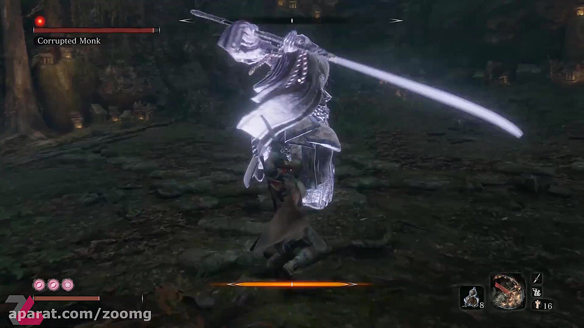 باس فایت Corrupted Monk بازی S...