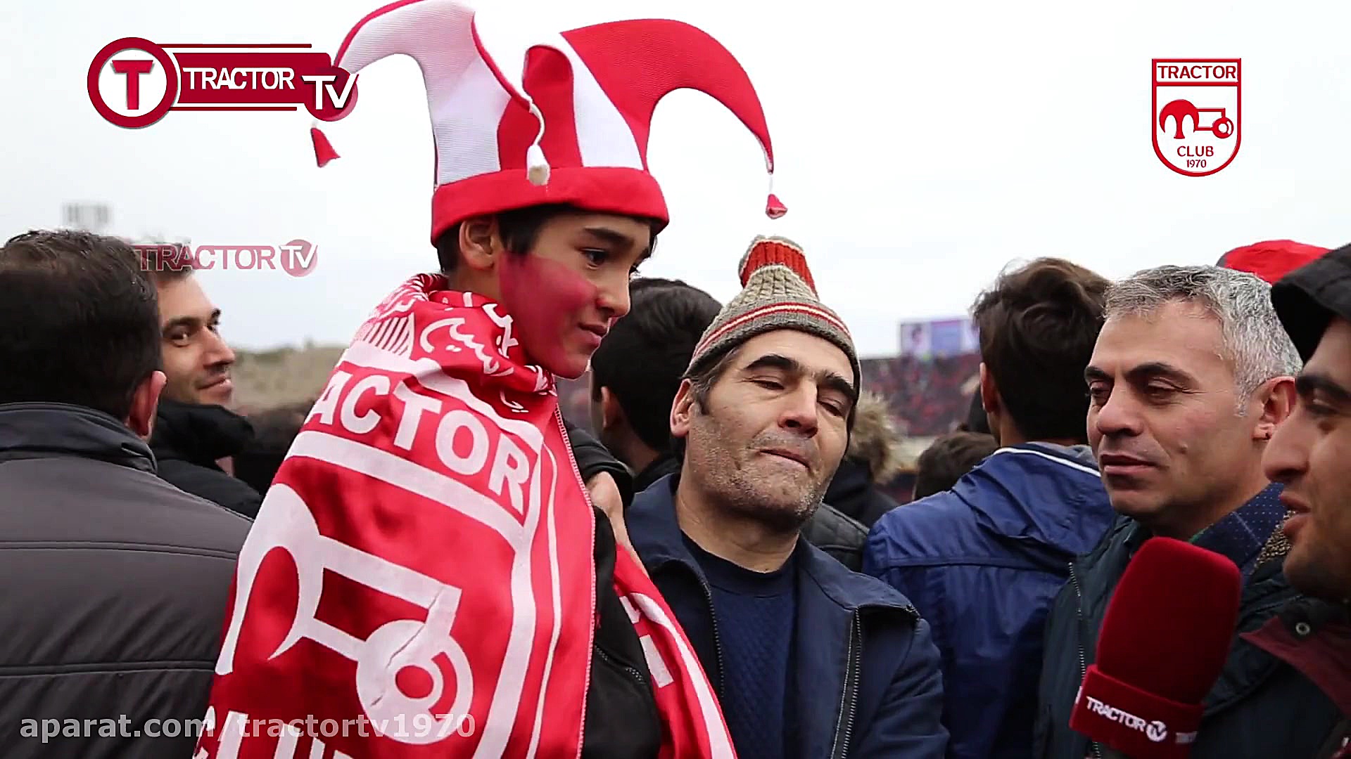 گزارش تراکتور تی وی از هوادارا...