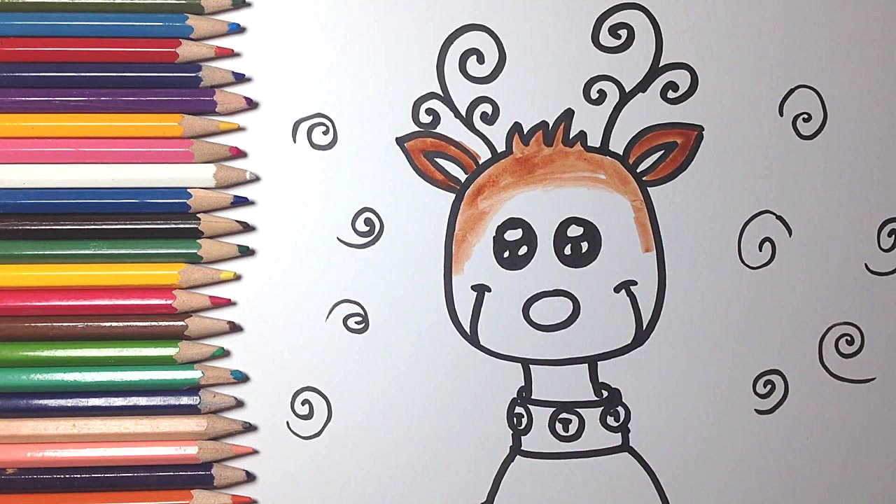 C&oacute;mo dibujar un Reno de...