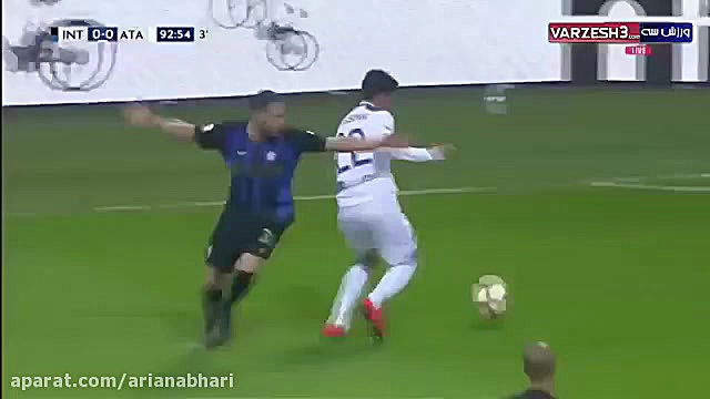 خلاصه بازی اینتر 0  آتالانتا 0