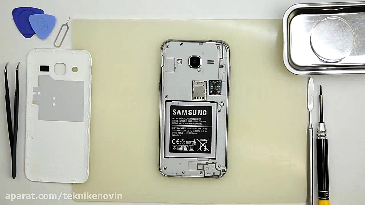 آموزش باز کردن سامسونگ J2 یا J...