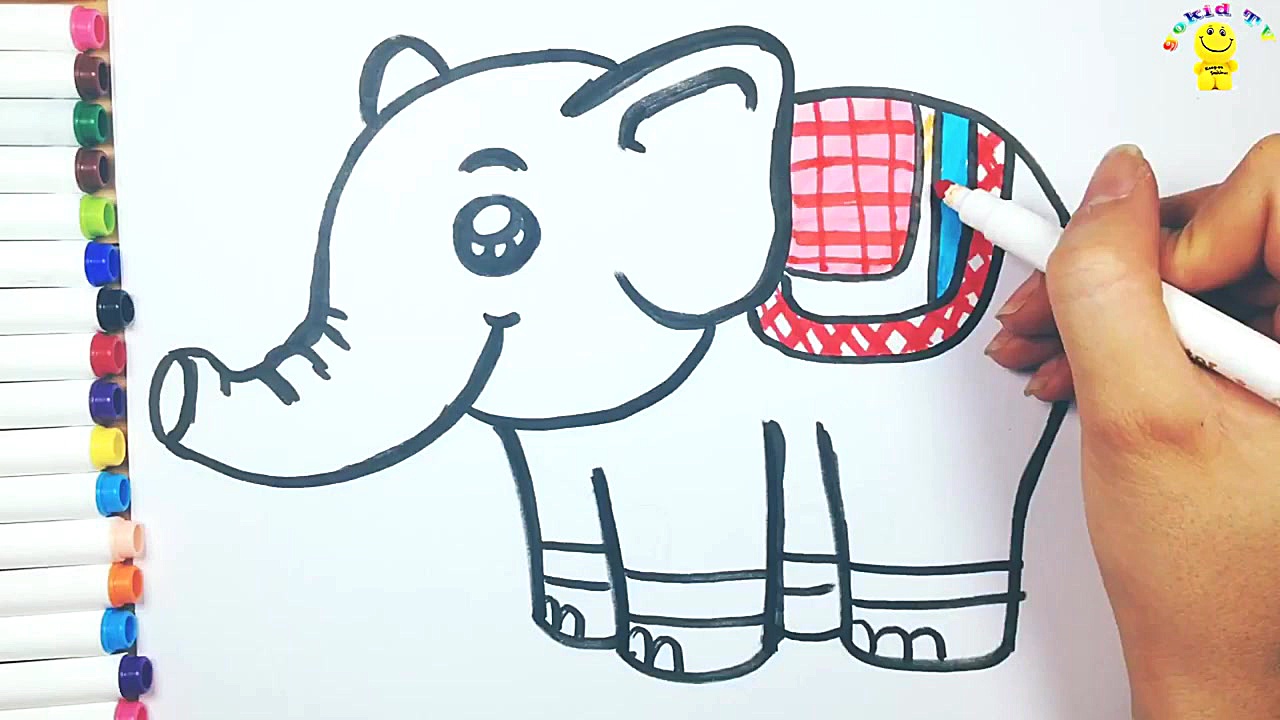 Como dibujar un Elefante paso...