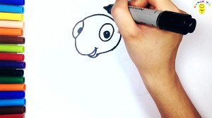 Como dibujar una hormiga paso...
