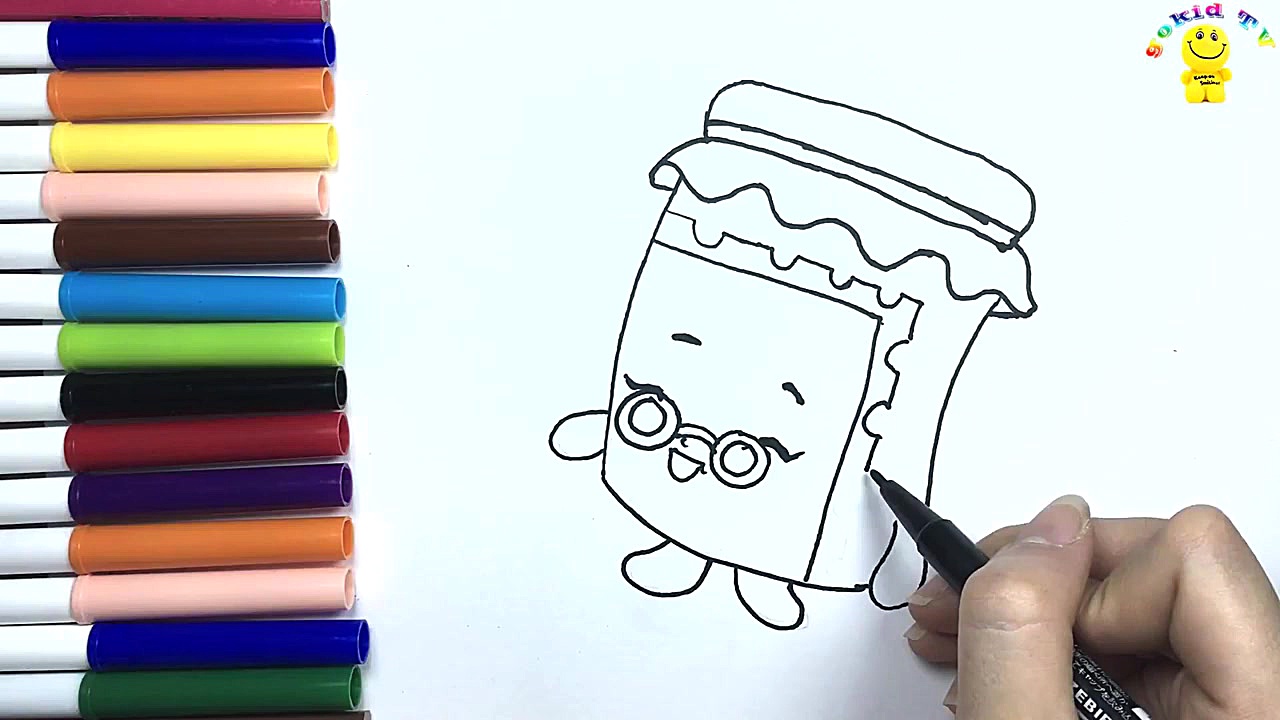 Como dibujar shopkins paso a p...