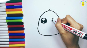 Como dibujar un raton facil pa...