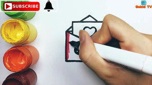 Como dibujar una carta de amor...