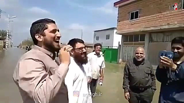 دوپینگ بچه بسیجی ها به سیل زدگ...