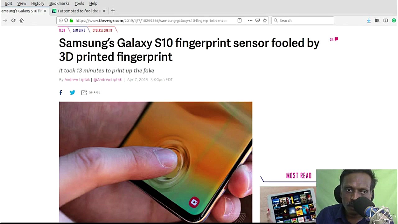 گول خوردن حسگر اثرانگشت گلکسی...