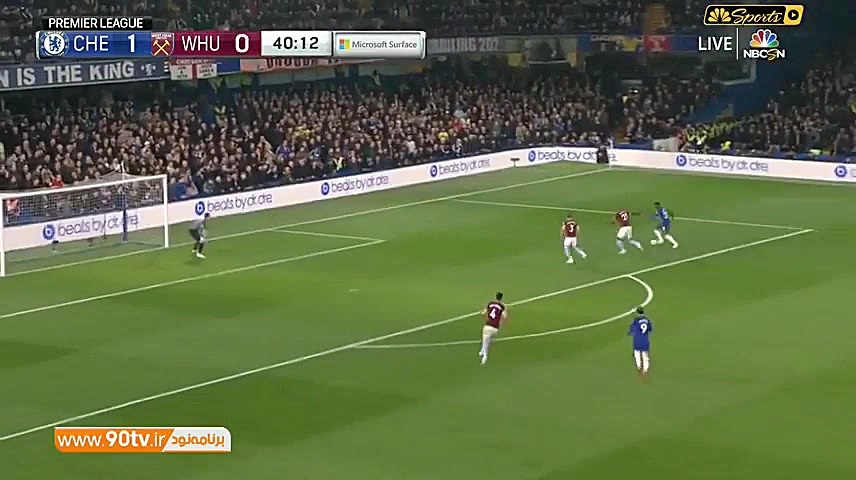 خلاصه لیگ برتر: چلسی 2 0 وستها...