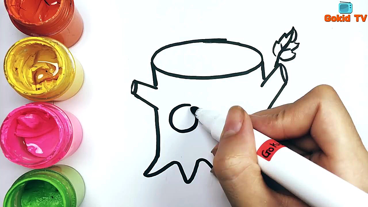 Como dibujar raices de arboles...