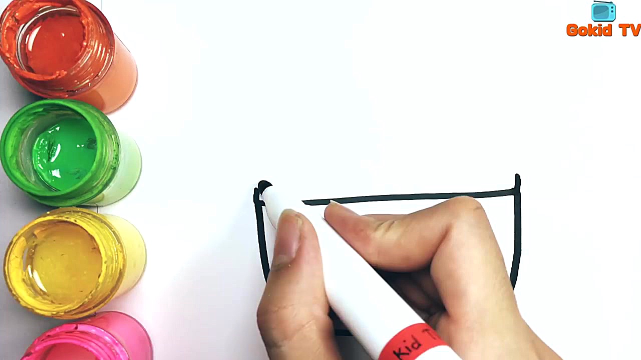 Como dibujar una Cesta de Frut...