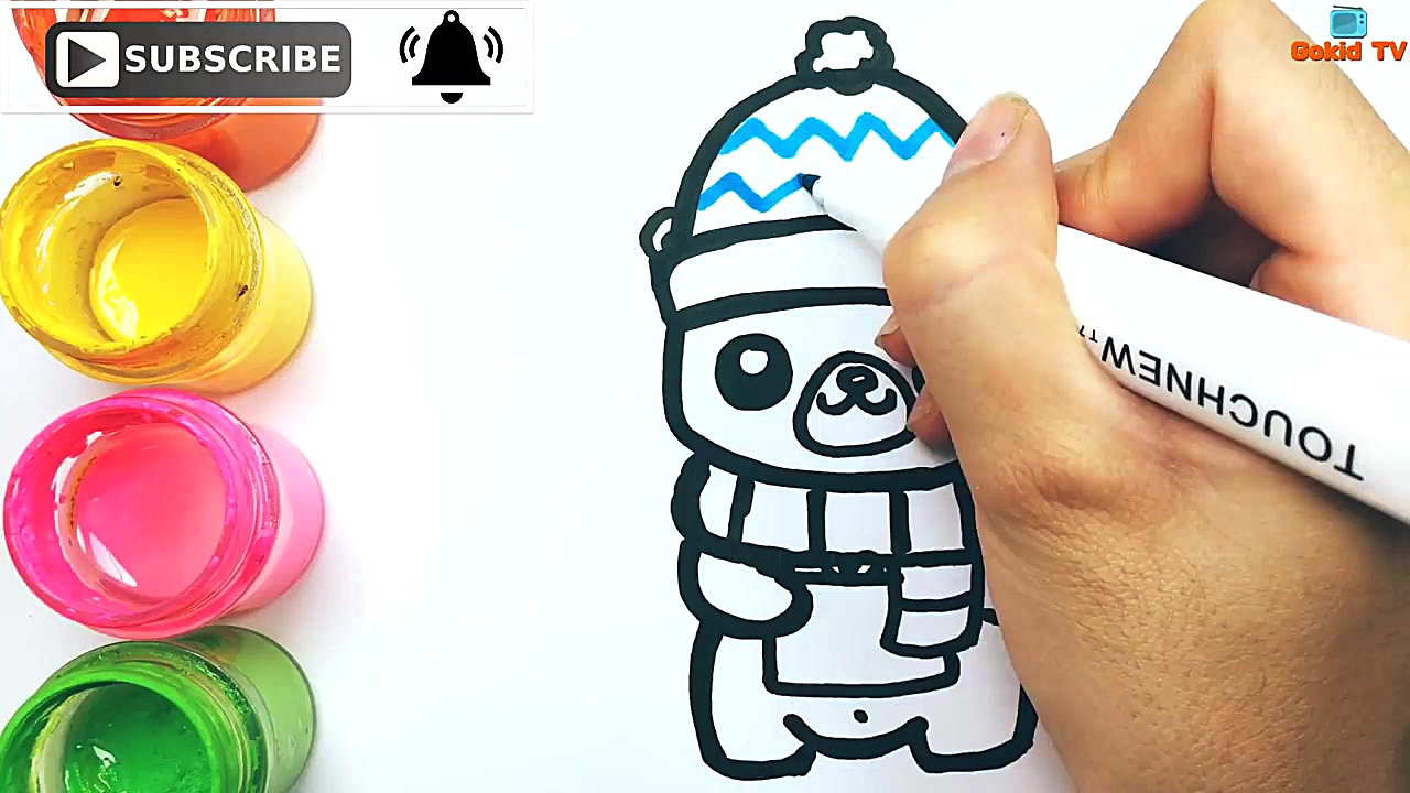 Como dibujar un oso de peluche...