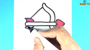Como dibujar un arco y una fle...