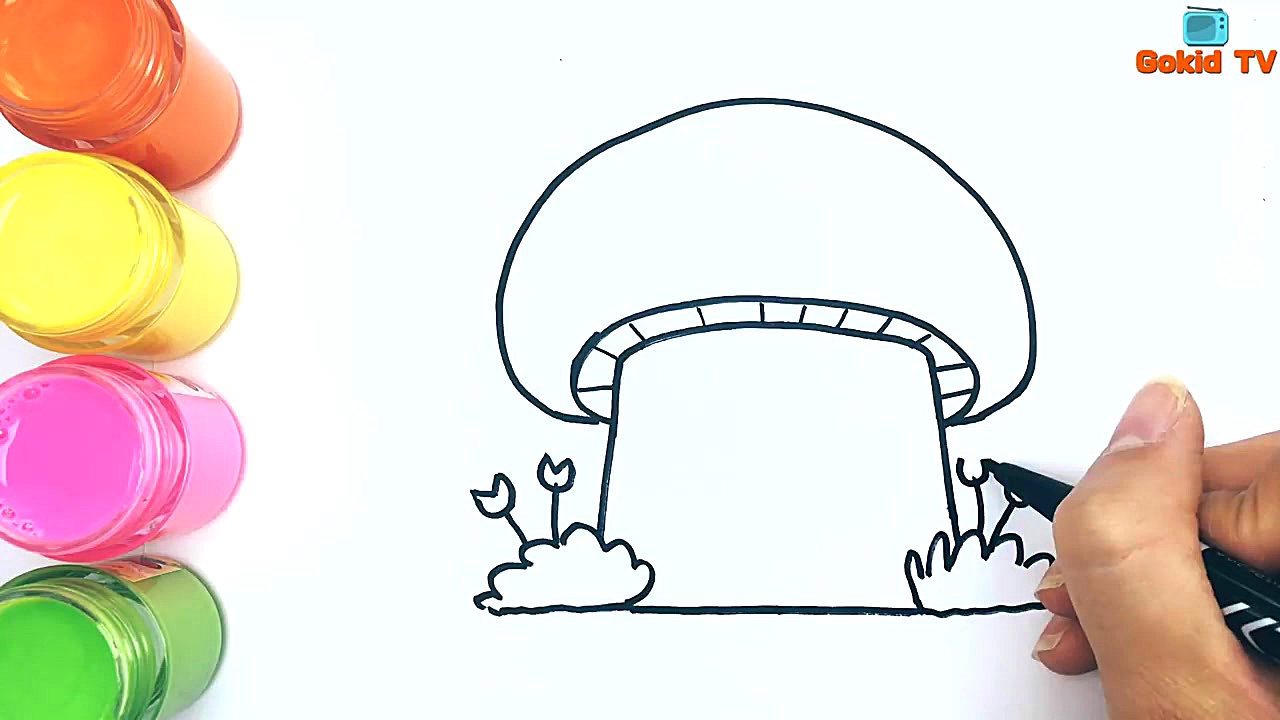 Como dibujar y pintar Casa de...