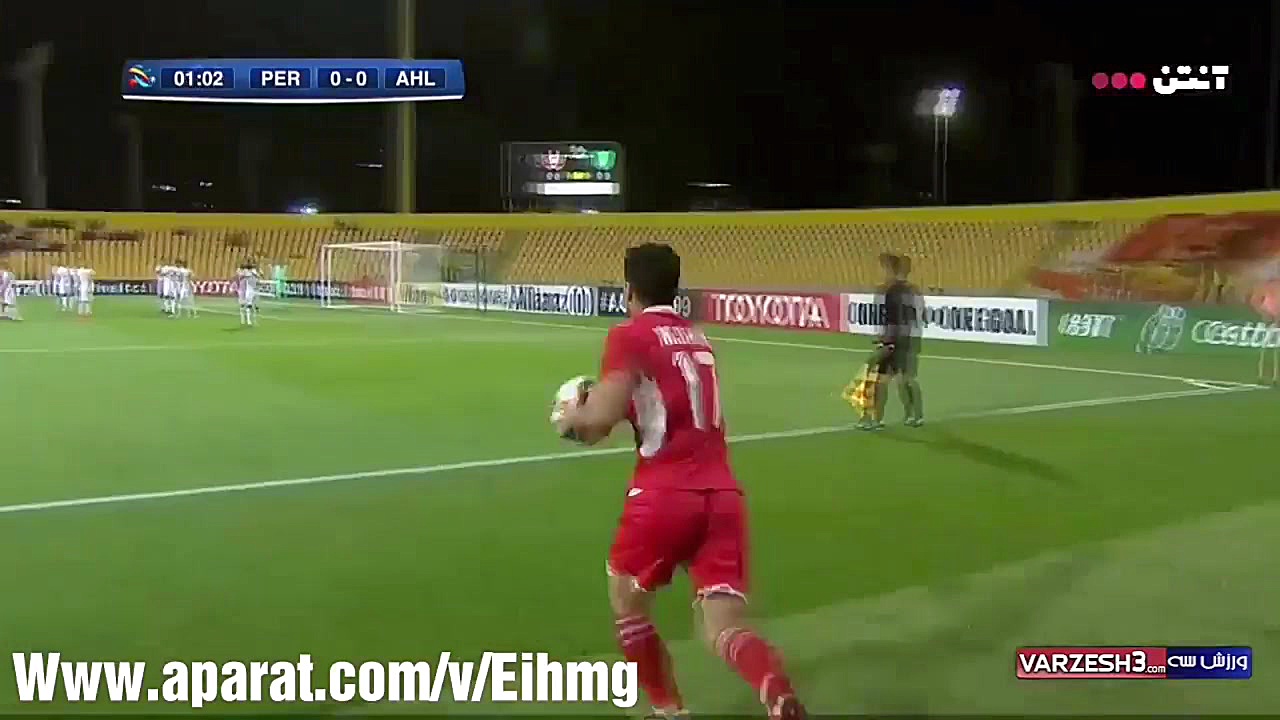 خلاصه بازی پرسپولیس و الاهلی