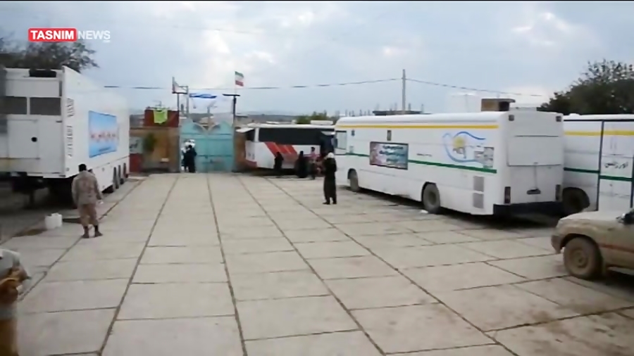 بیمارستان صحرایی سپاه در خدمت...