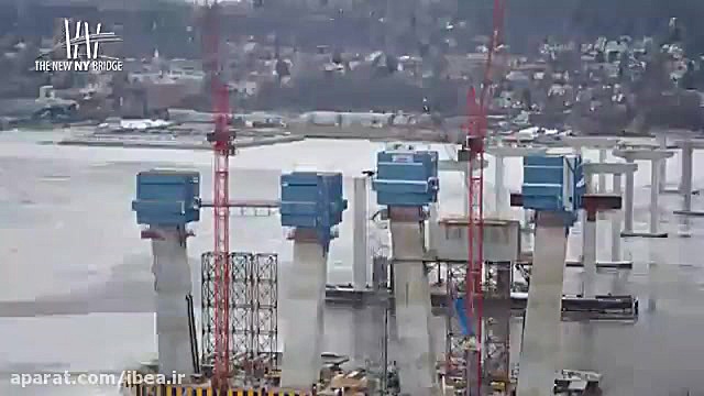 تایم لپس ساخت پل جدید نیویورک...