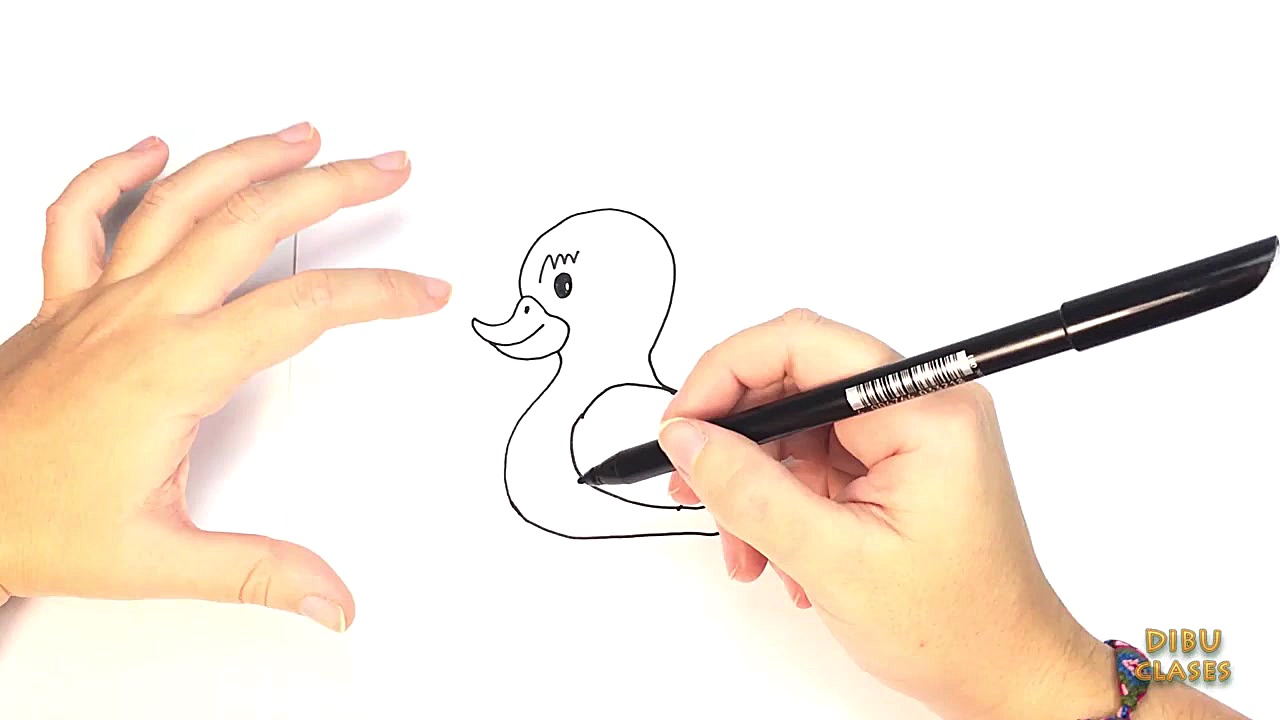 Dibujo f&aacute;cil de un pati...