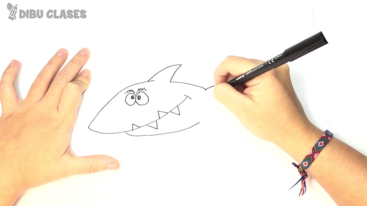 C&oacute;mo dibujar un Tibur&o...