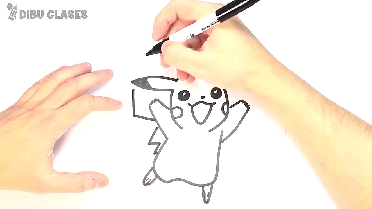 Como dibujar a Pikachu paso a...