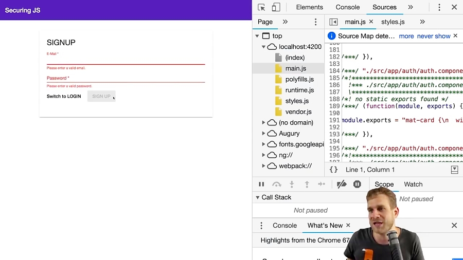 JavaScript Security: Hide your...