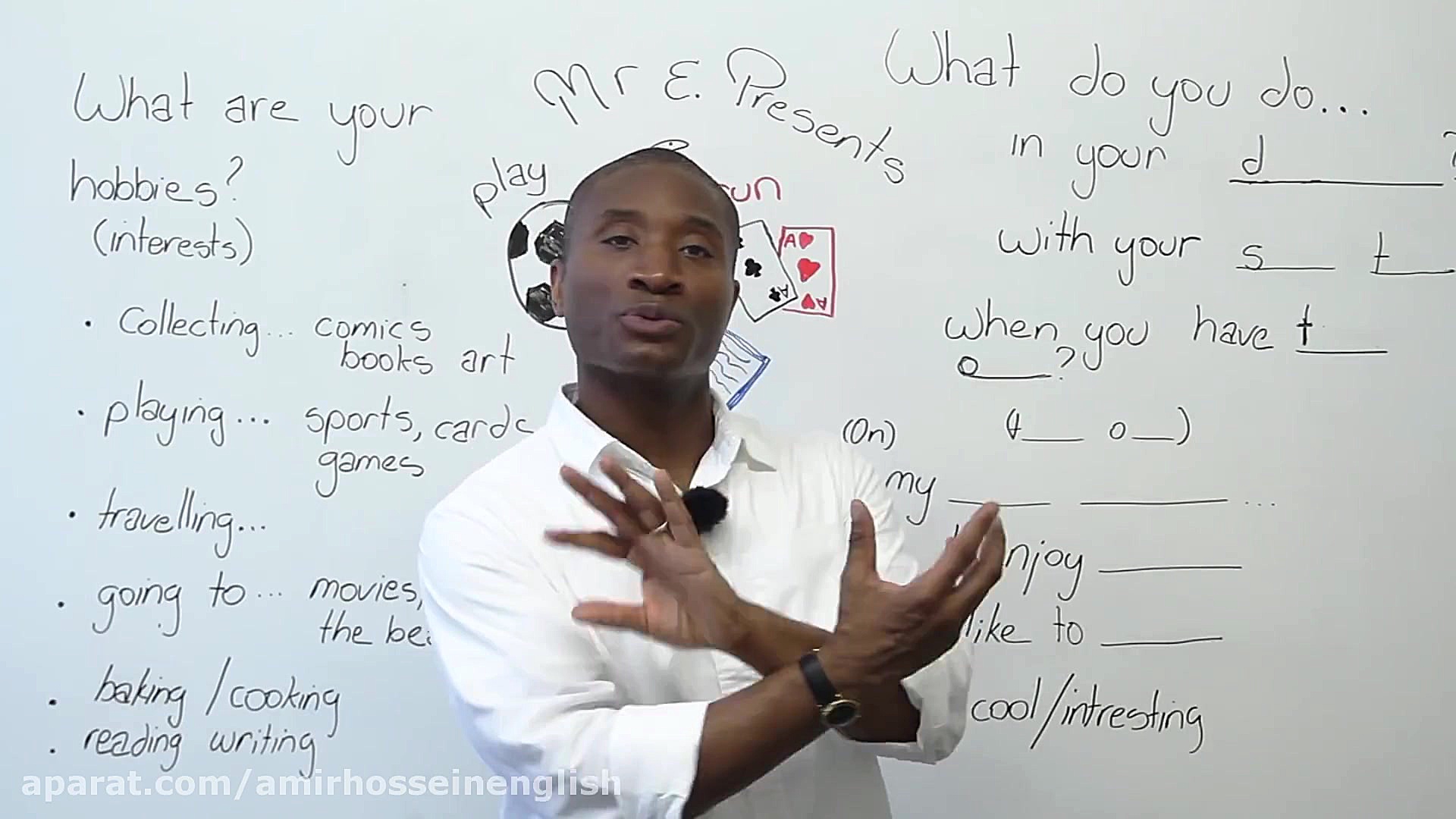 Learn English  What do you do...