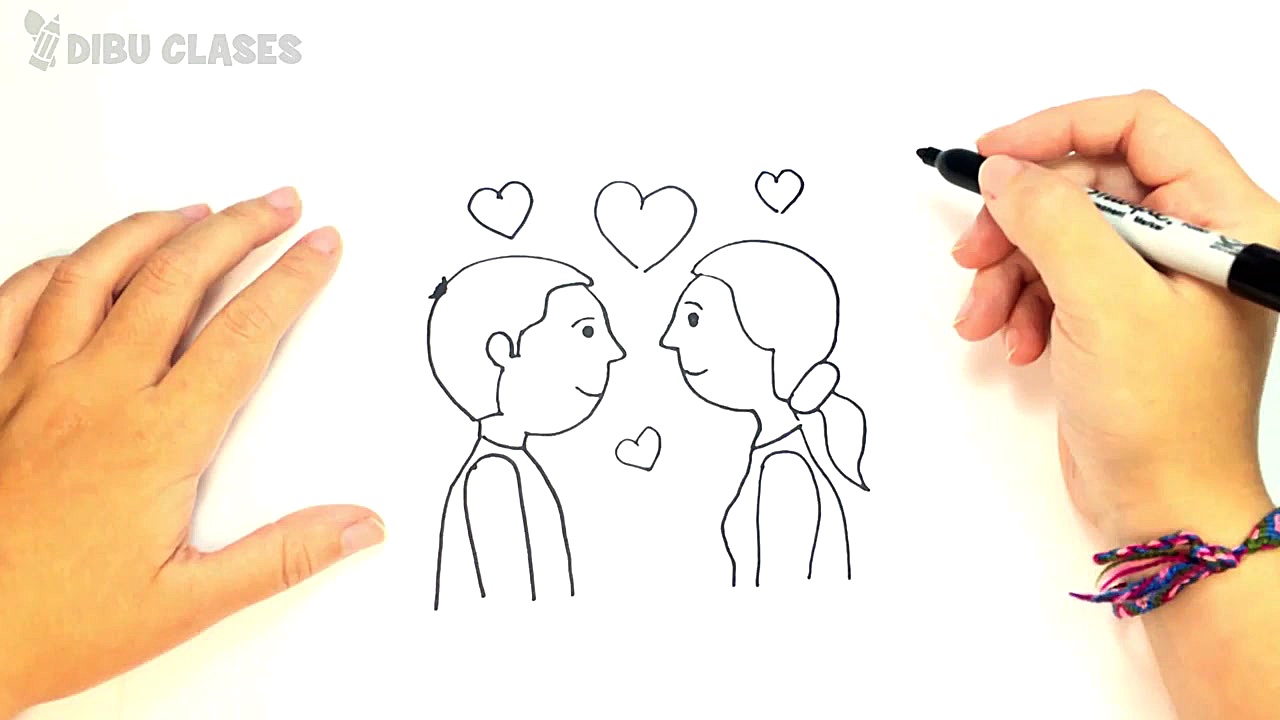 C&oacute;mo dibujar una Pareja...