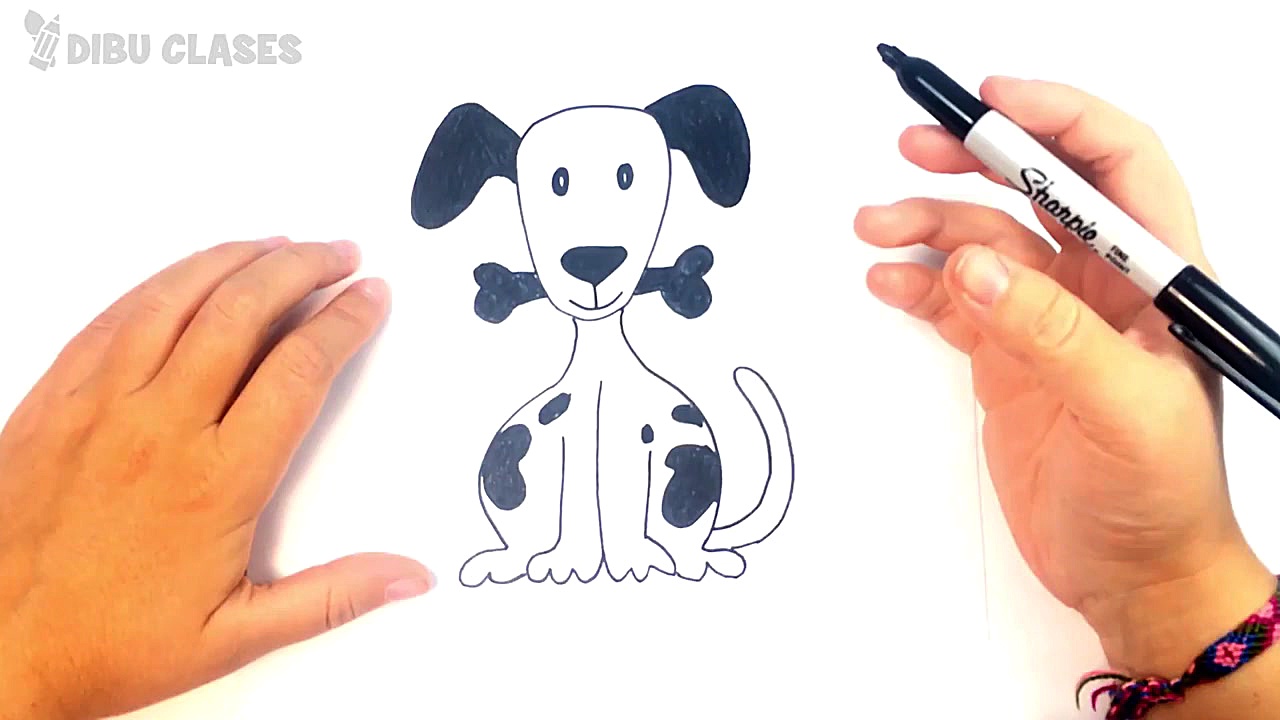 Como dibujar un Perro paso a p...