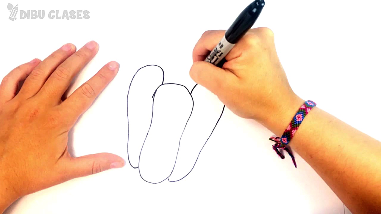 Como dibujar un Pimiento paso...