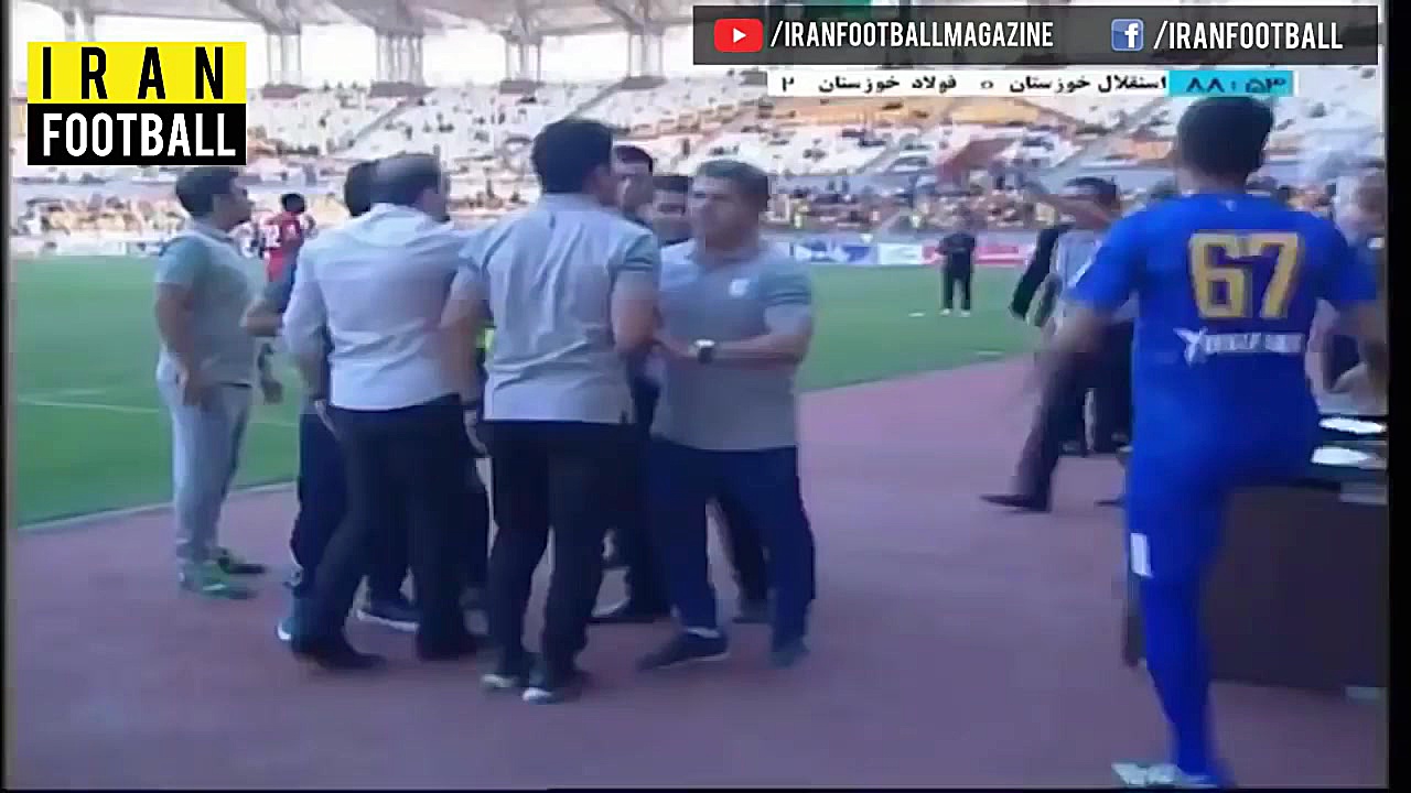 خلاصه بازی استقلال خوزستان و ف...