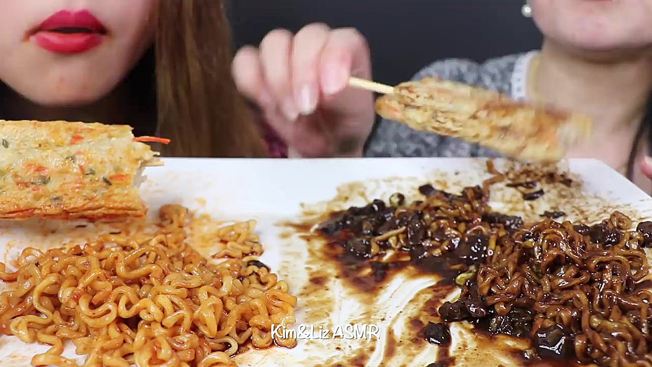 چالش غذا خوری اسمر:خورده نودل...